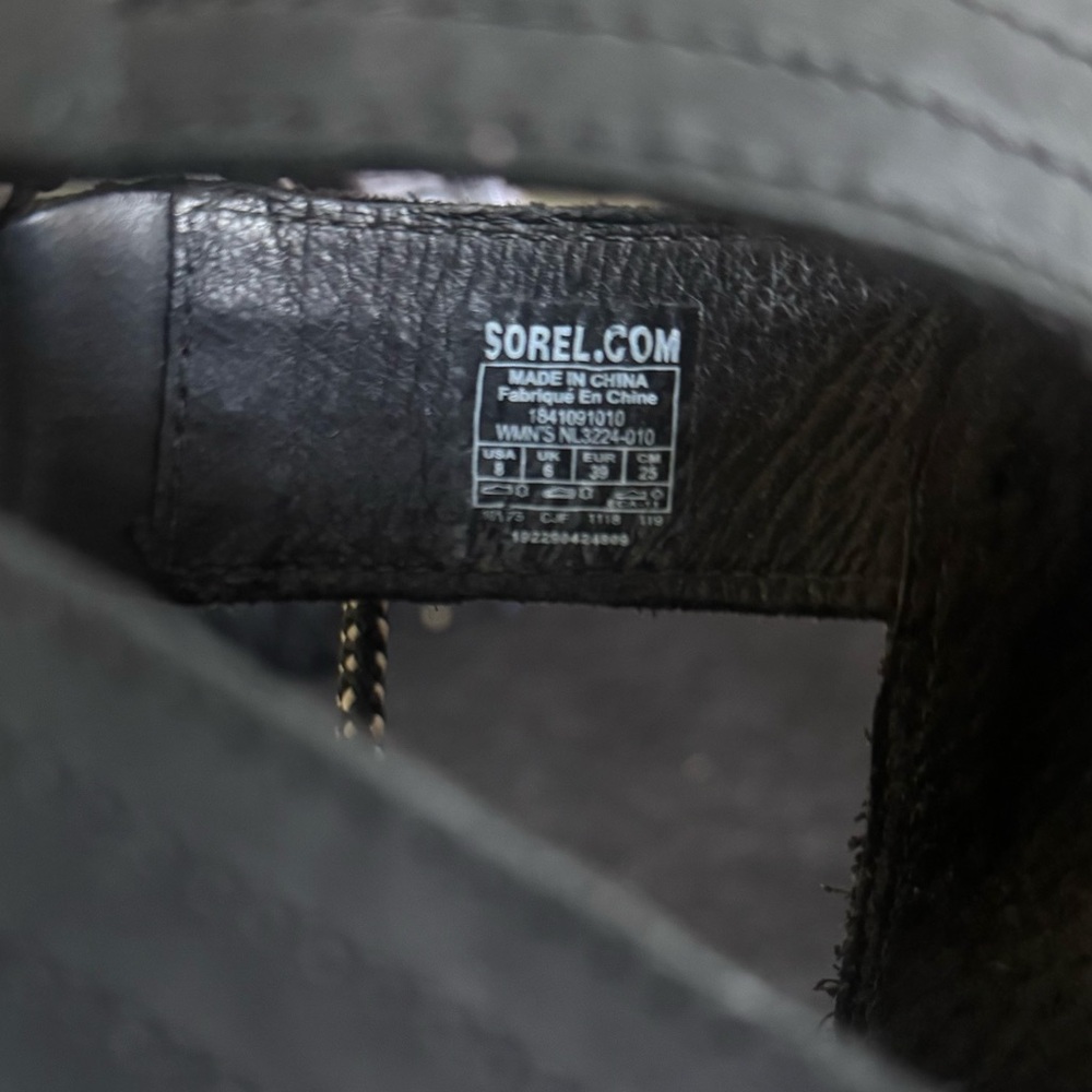 Sorel Black Leather Footwear - Picture 4 of 4